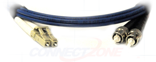 blue multi mode fiber optic cable duplex 62.5/125